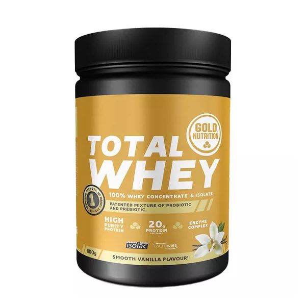 Gold Nutrition Total Whey Baunilha 800g