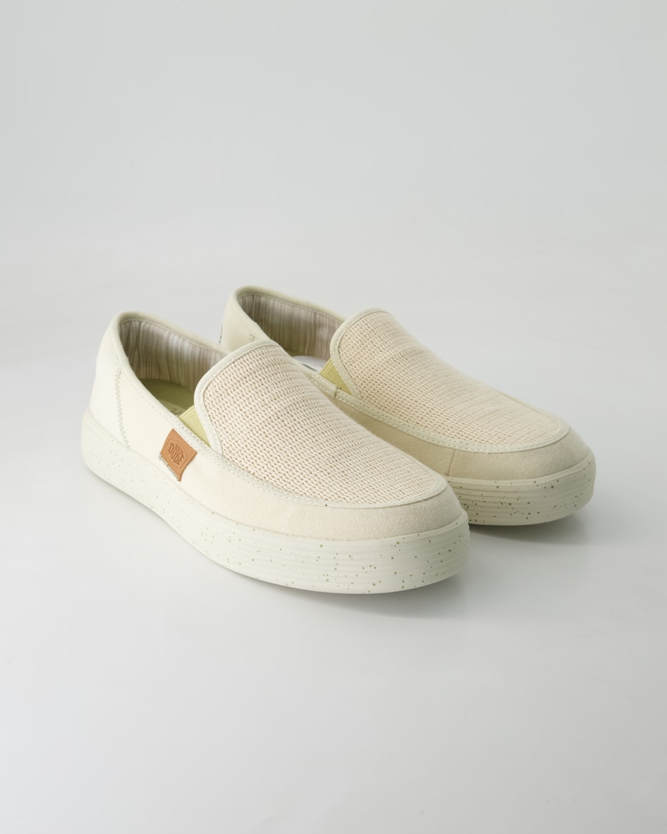 Hey Dude Sunapee M Sneaker in Beige