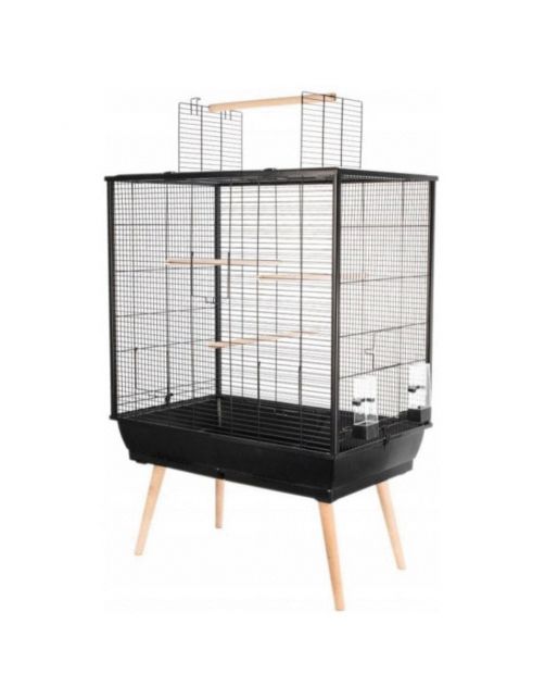 Zolux Vogelkooi Neo Jili Xl - Vogelverblijven - 81x48x132 cm Zwart