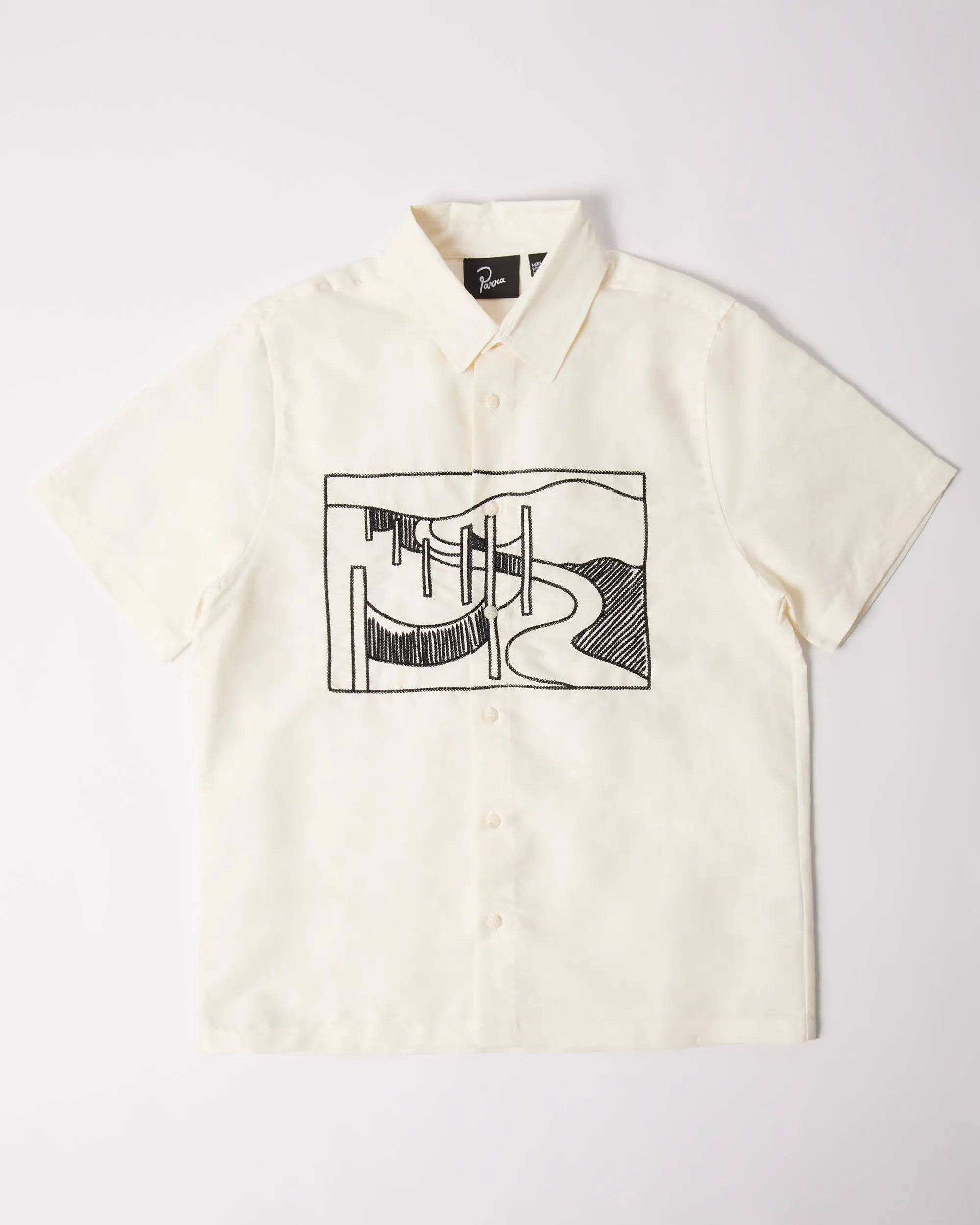 ByParra The Dunes Short Sleeve Shirt (Off White)