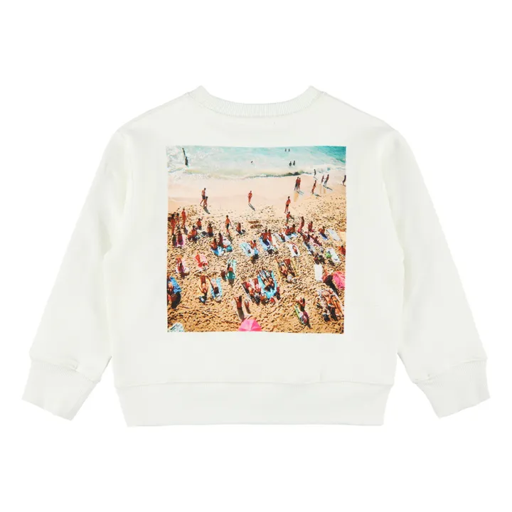 Simple Kids Sweat Seaside | Blanc