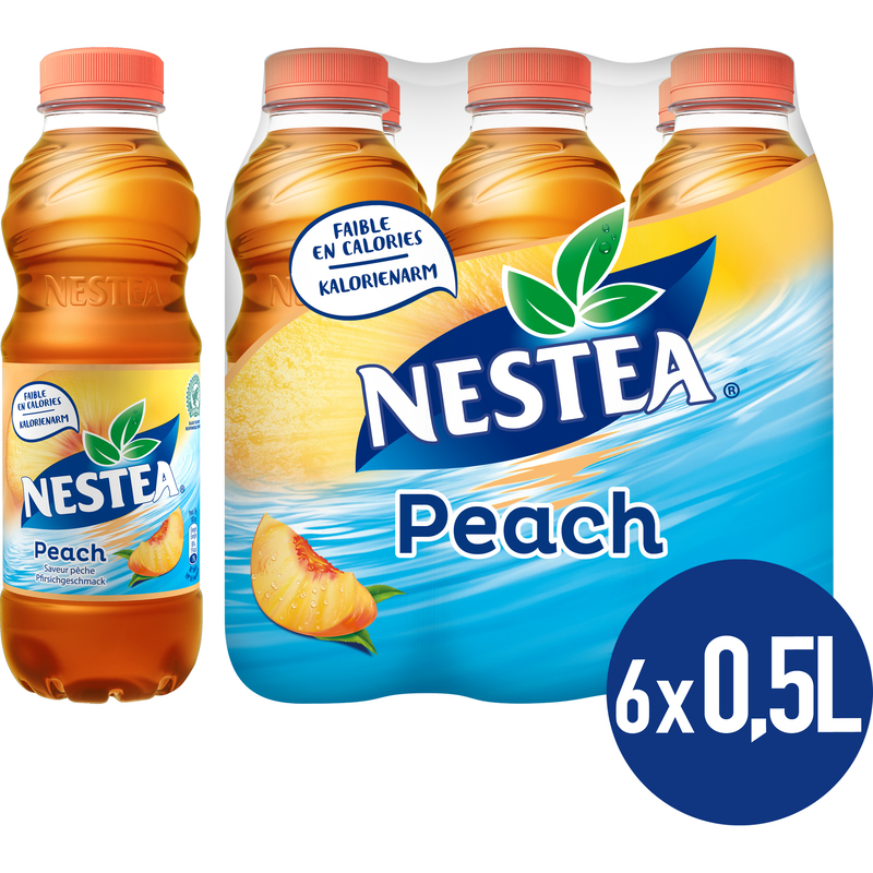 Nestea Eistee Peach, 50 cl, 6 Stück