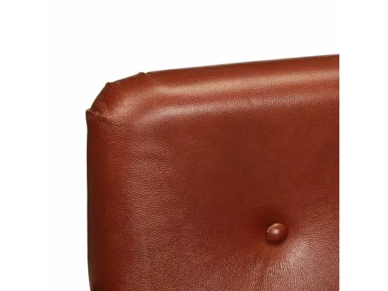 Fauteuil Marron Cuir véritable
