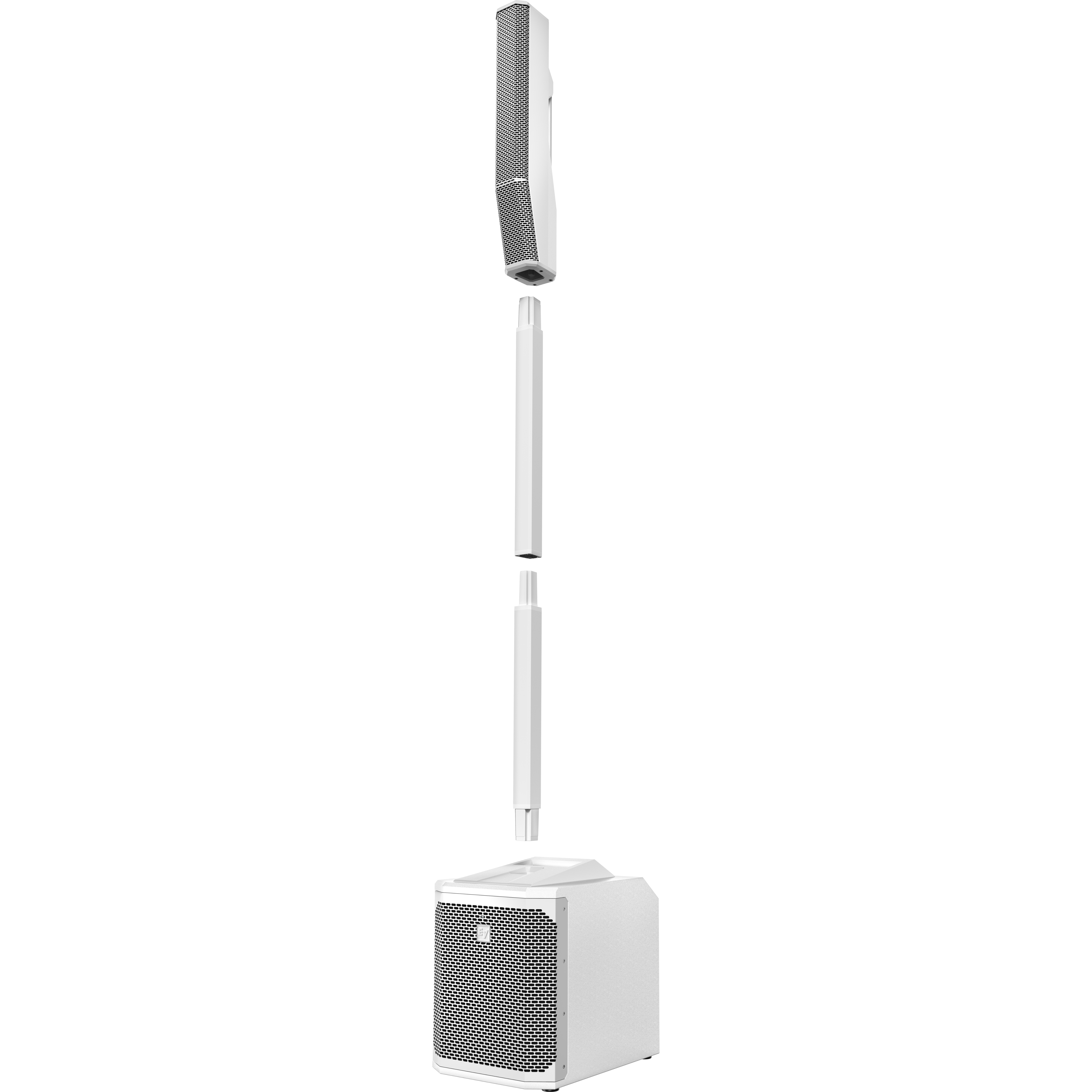 Electro-Voice Evolve 30M mobiel column P.A.-systeem (wit)