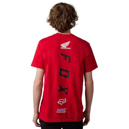 T-Shirt manches courtes Fox HONDA - Rouge