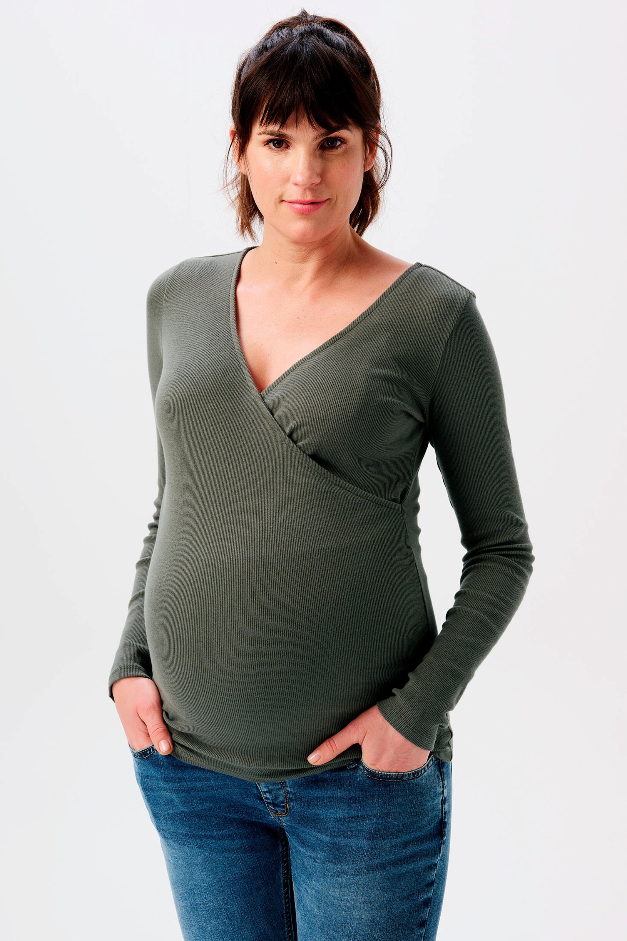 Noppies Still-Shirt Sara Olive