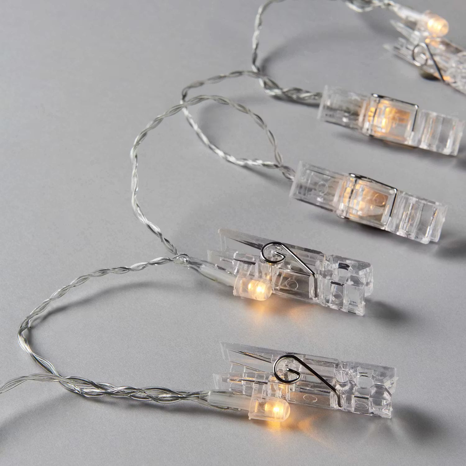CLIP ART LED-Lichterkette Klammern