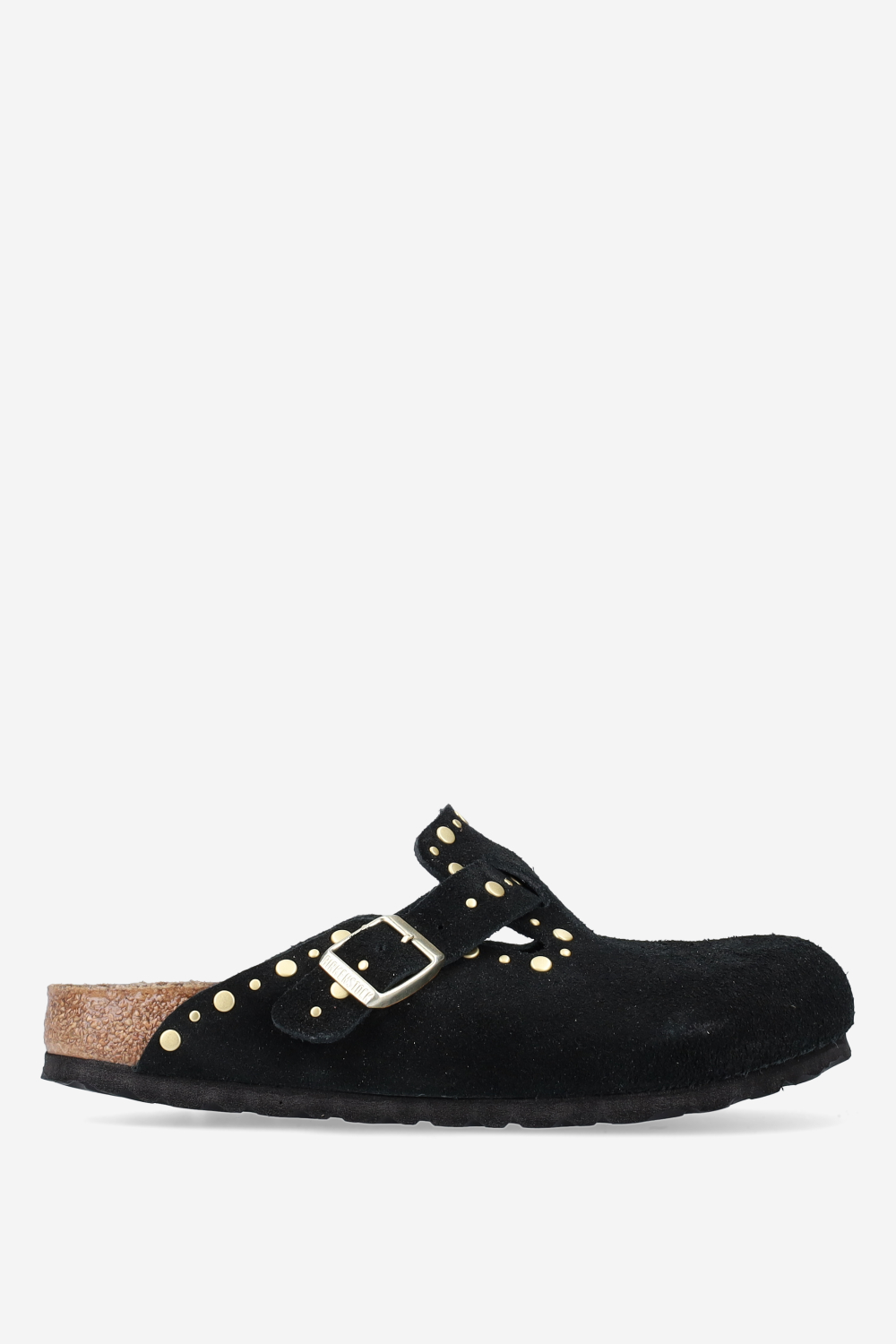 Boston rivet suede mules