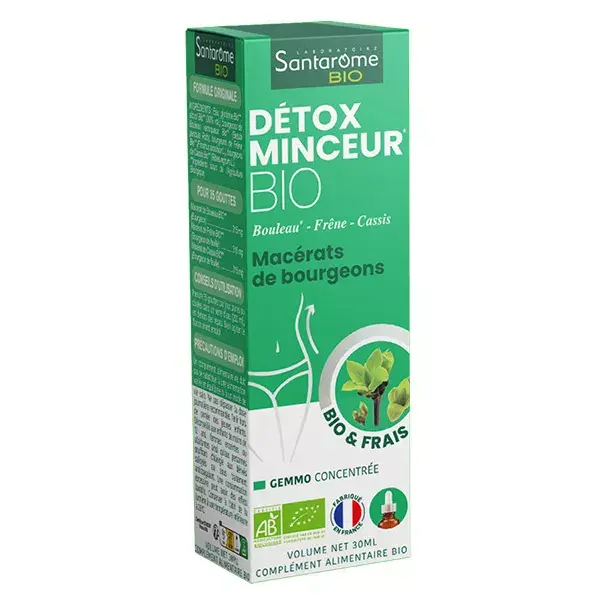 Santarome Bio - Complexo Orgânico de Emagrecimento e Desintoxicação - Frasco de 30ml