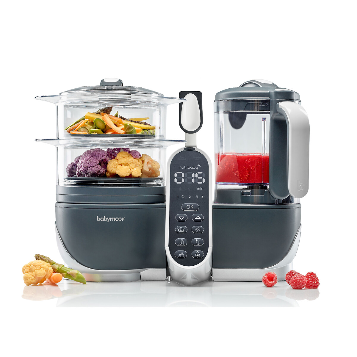 BABYMOOV<br>Robô de cozinha multifuncional Nutribaby plus