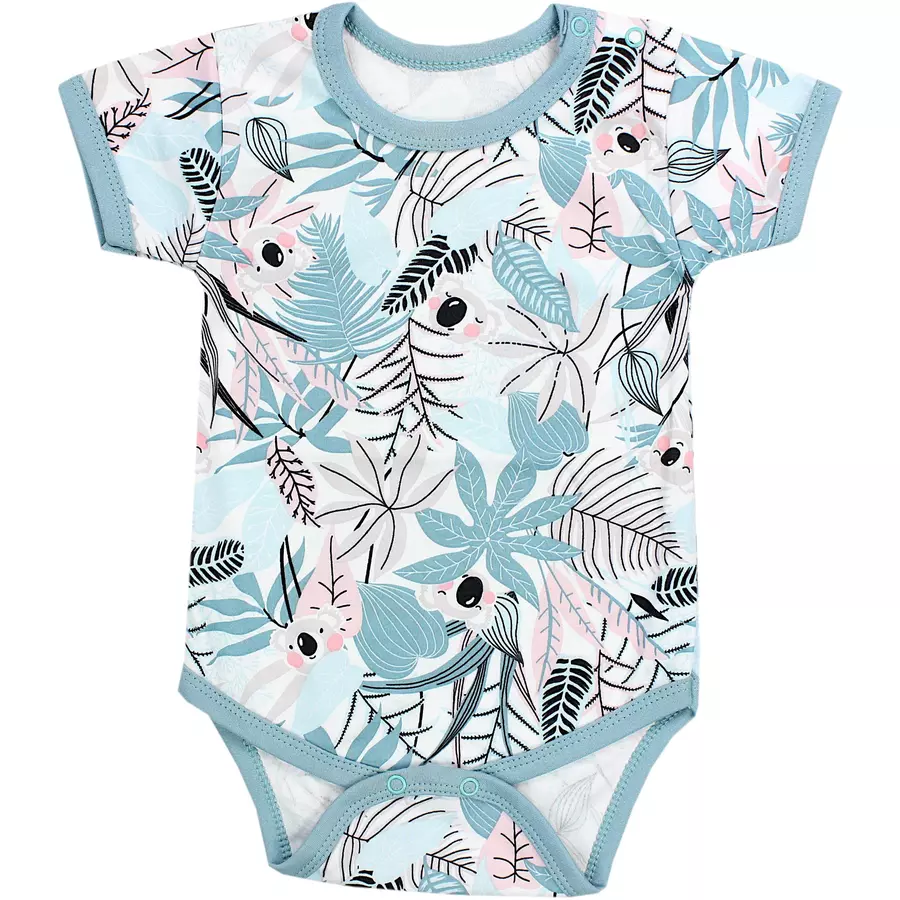 TupTam Mädchen Baby Body Kurzarm 5er Pack rosagelb