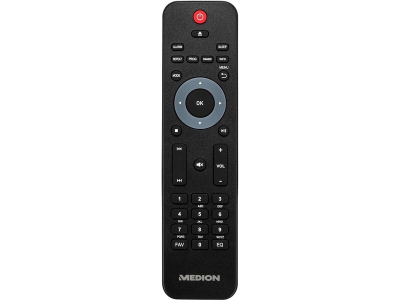 Medion Stereoanlage P66348 Schwarz Vertikales All-in-One-System