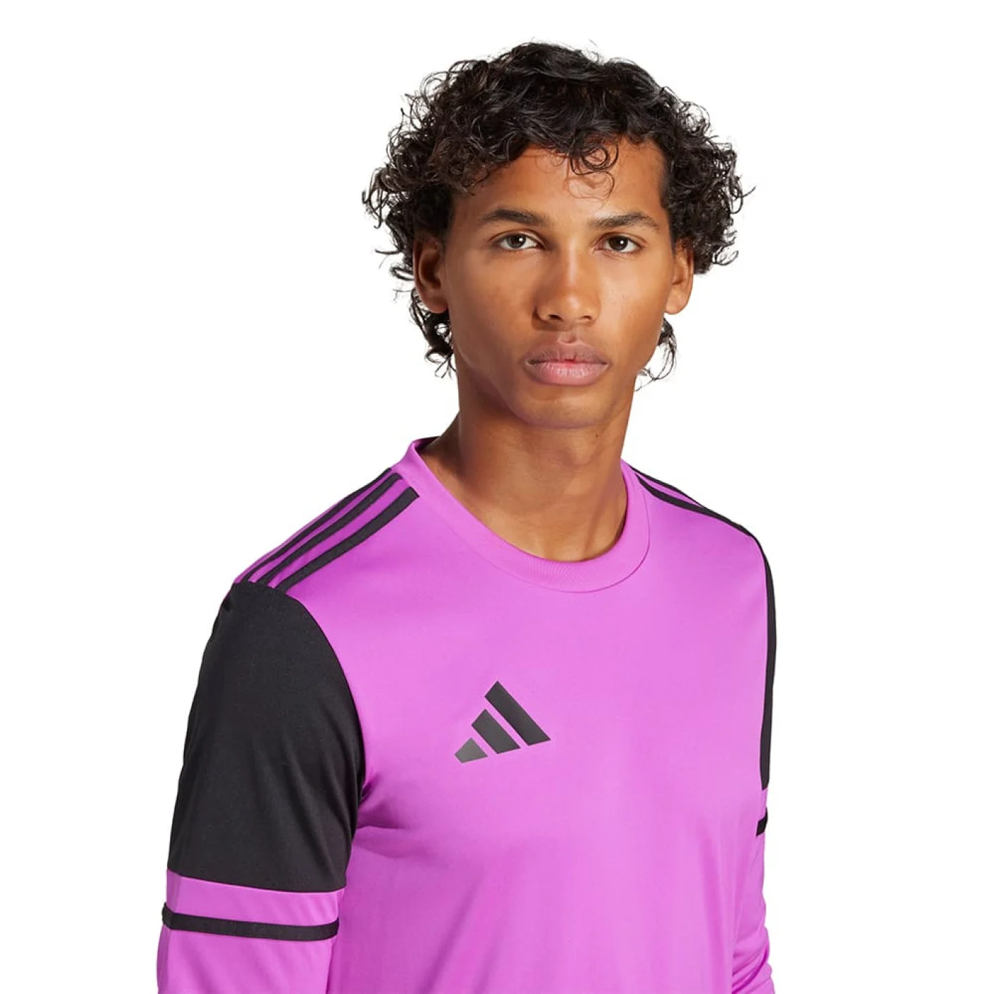 Adidas Squadra 25 Keepersshirt Lange Mouwen Paars Zwart