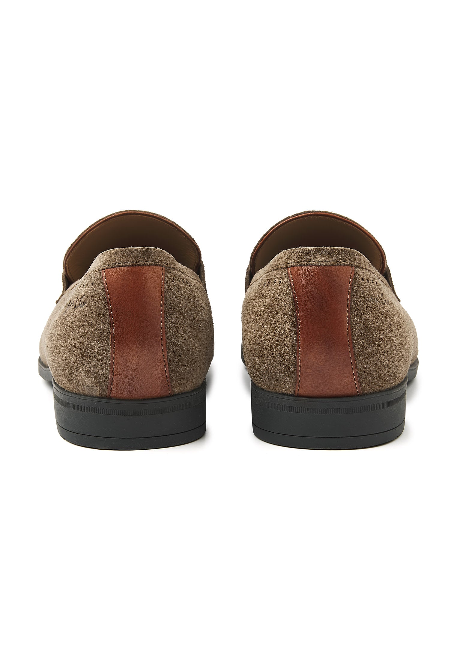 Taupe suède Portofino loafer