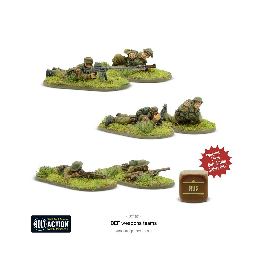 Bolt Action - BEF Weapons Teams