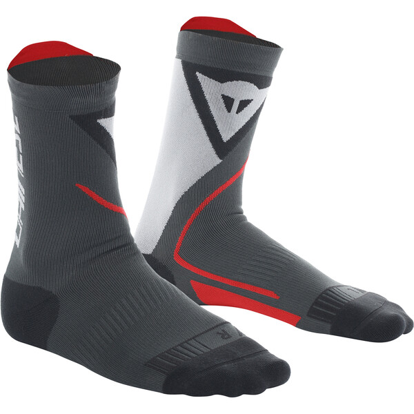 Dainese - Chaussettes Thermo Mid Noir / Gris / Rouge