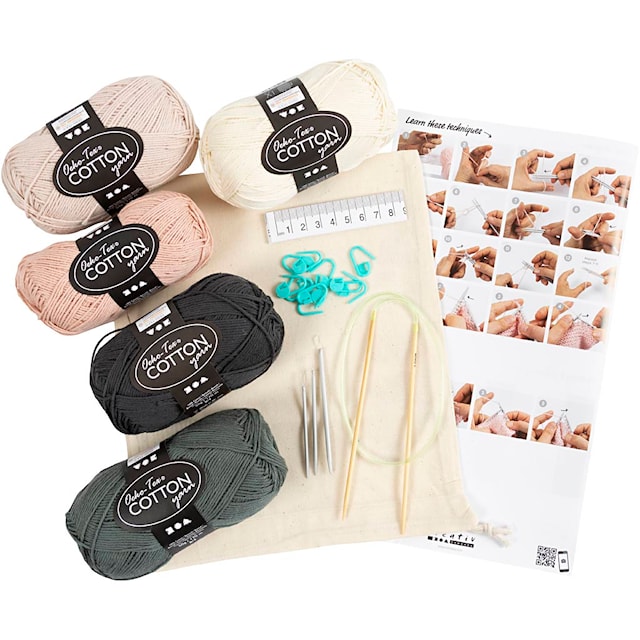 Start DIY Kit Strikking, 1 pk.