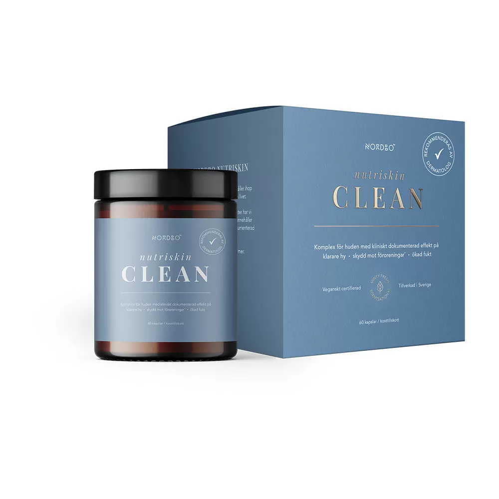 NORDBO Nutriskin Clean - 60 kaps.