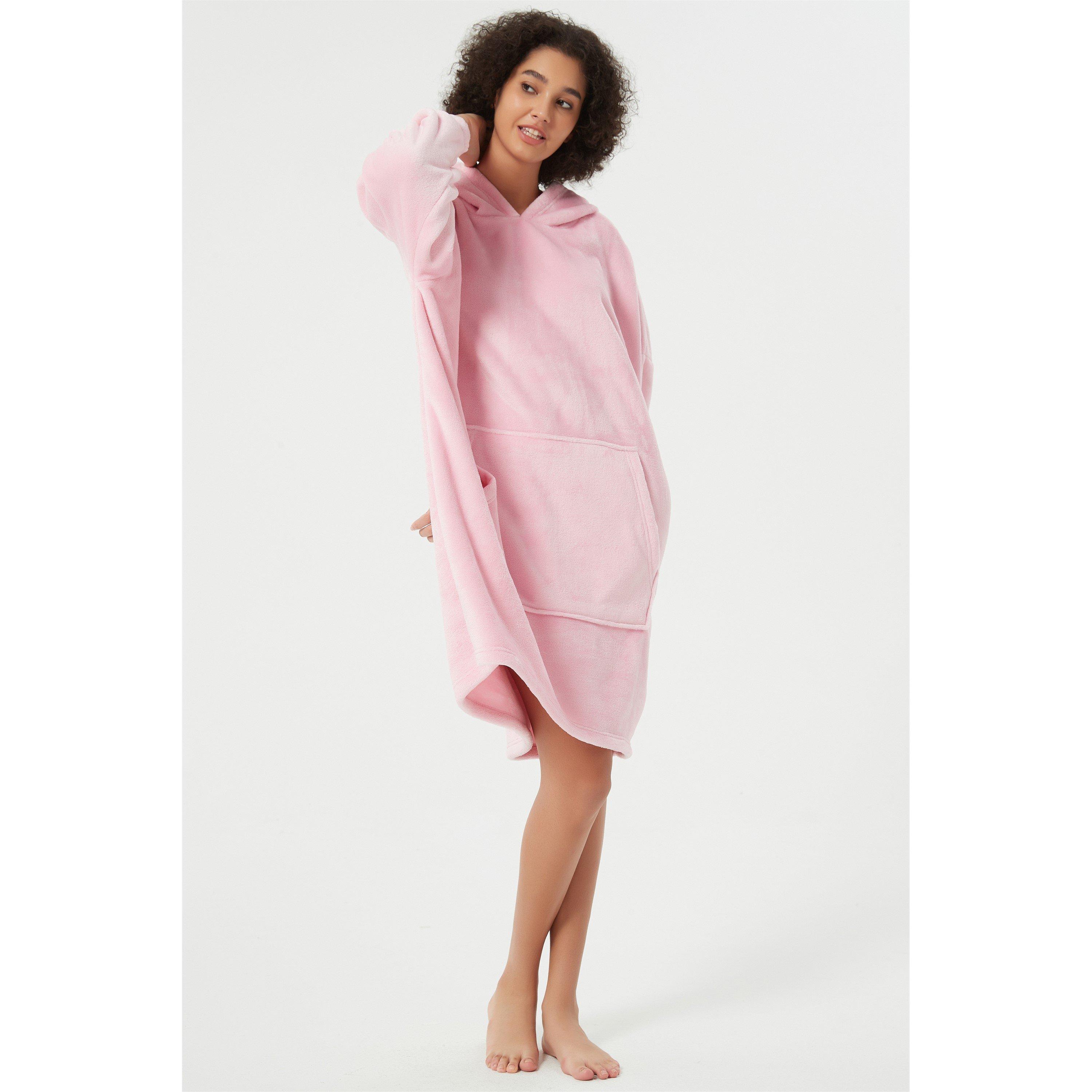 Linea Ladies Plain Snuggle Hoodie