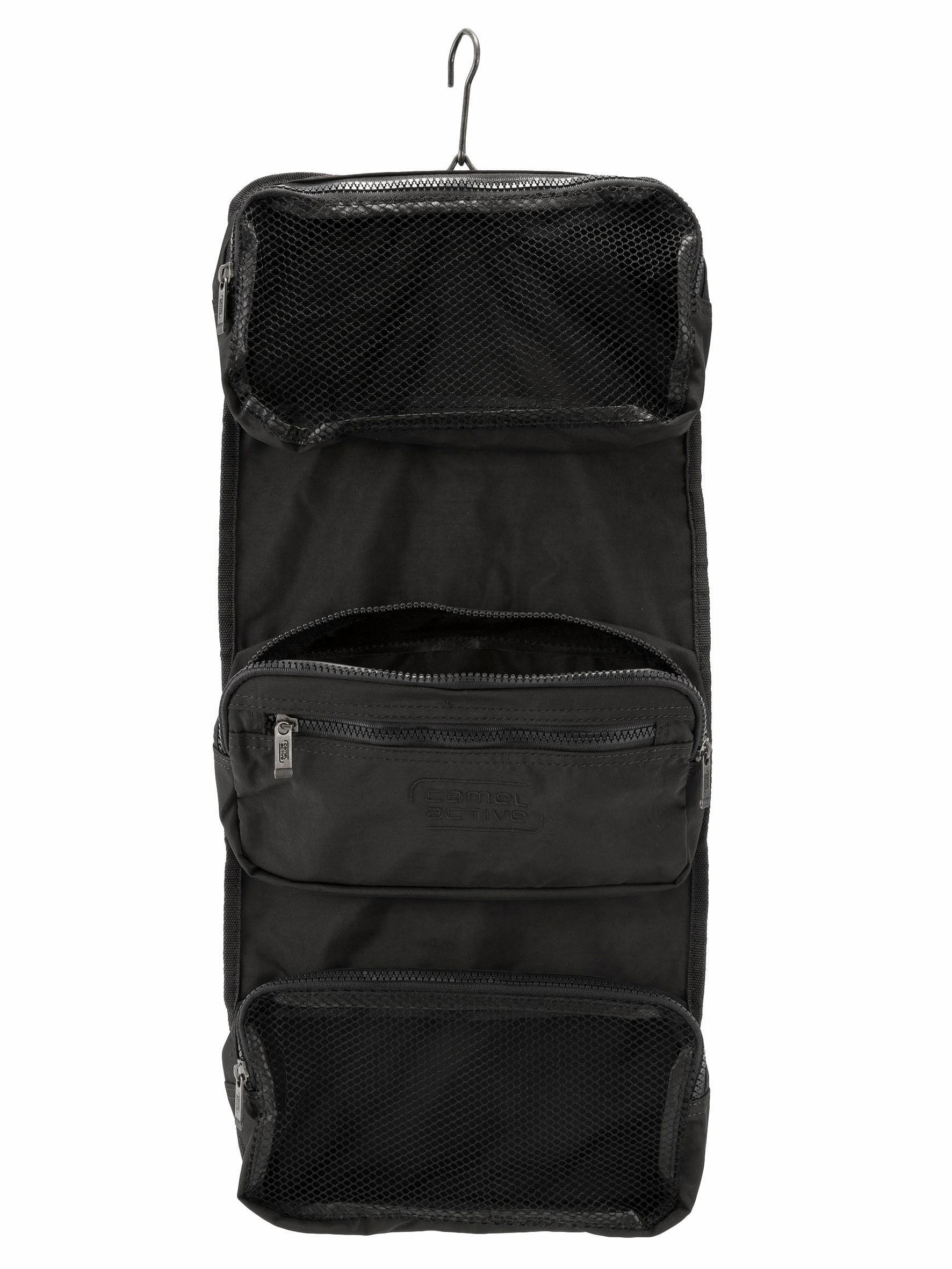 camel active Kulturbeutel »Journey« aus leichtem robusten Nylon, funktional perfekt für alle Lebenslagen