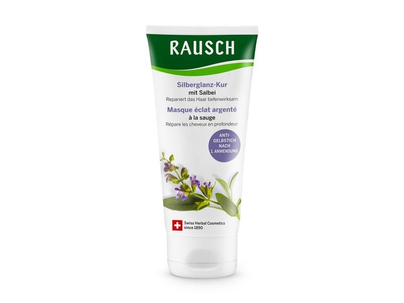 RAUSCH Haarkur Salbei Silberglanz 100 ml1 Stück Intensive Haarmaske für blondes und graues Haar