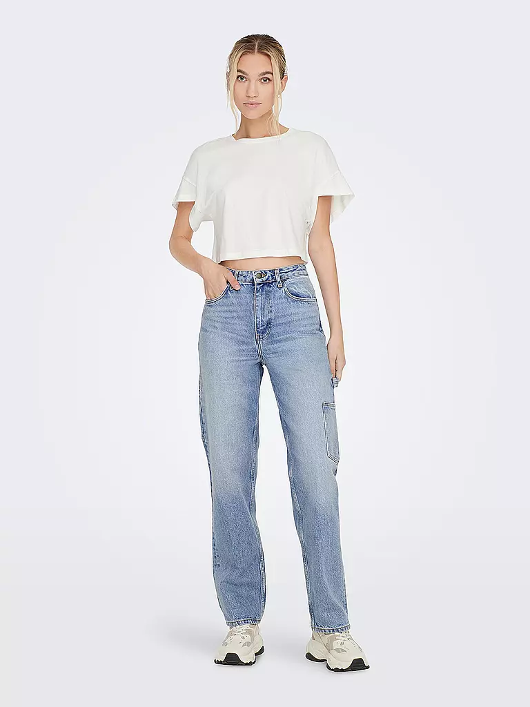 ONLY Jeans wide leg ONLDION hellblau