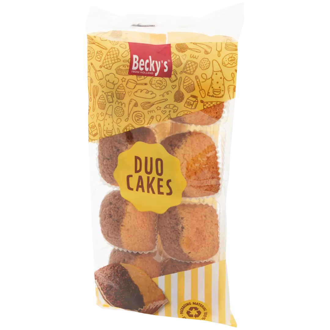 Madeleines au chocolat Becky's