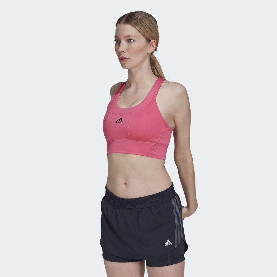adidas Brassière Running Medium Support - Rose Femme