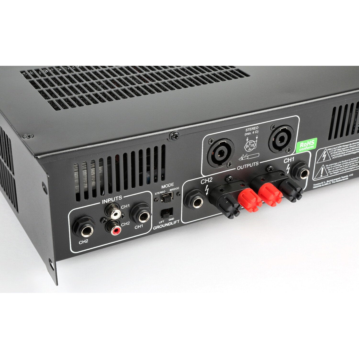 Vonyx VXA-800 II versterker 2x 400W @ 4 Ohm