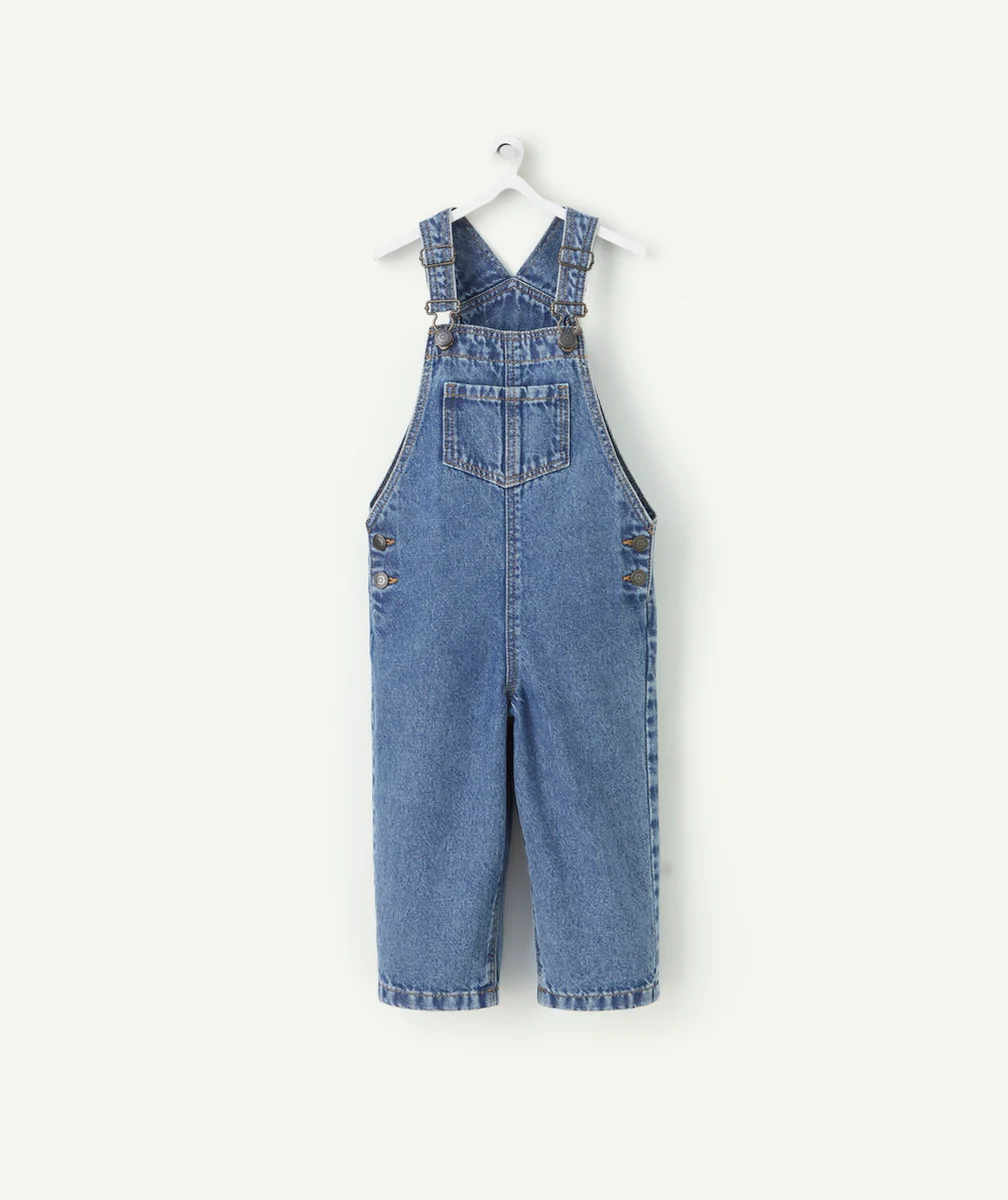 SALOPETTE EN DENIM LOW IMPACT BÉBÉ GARÇON