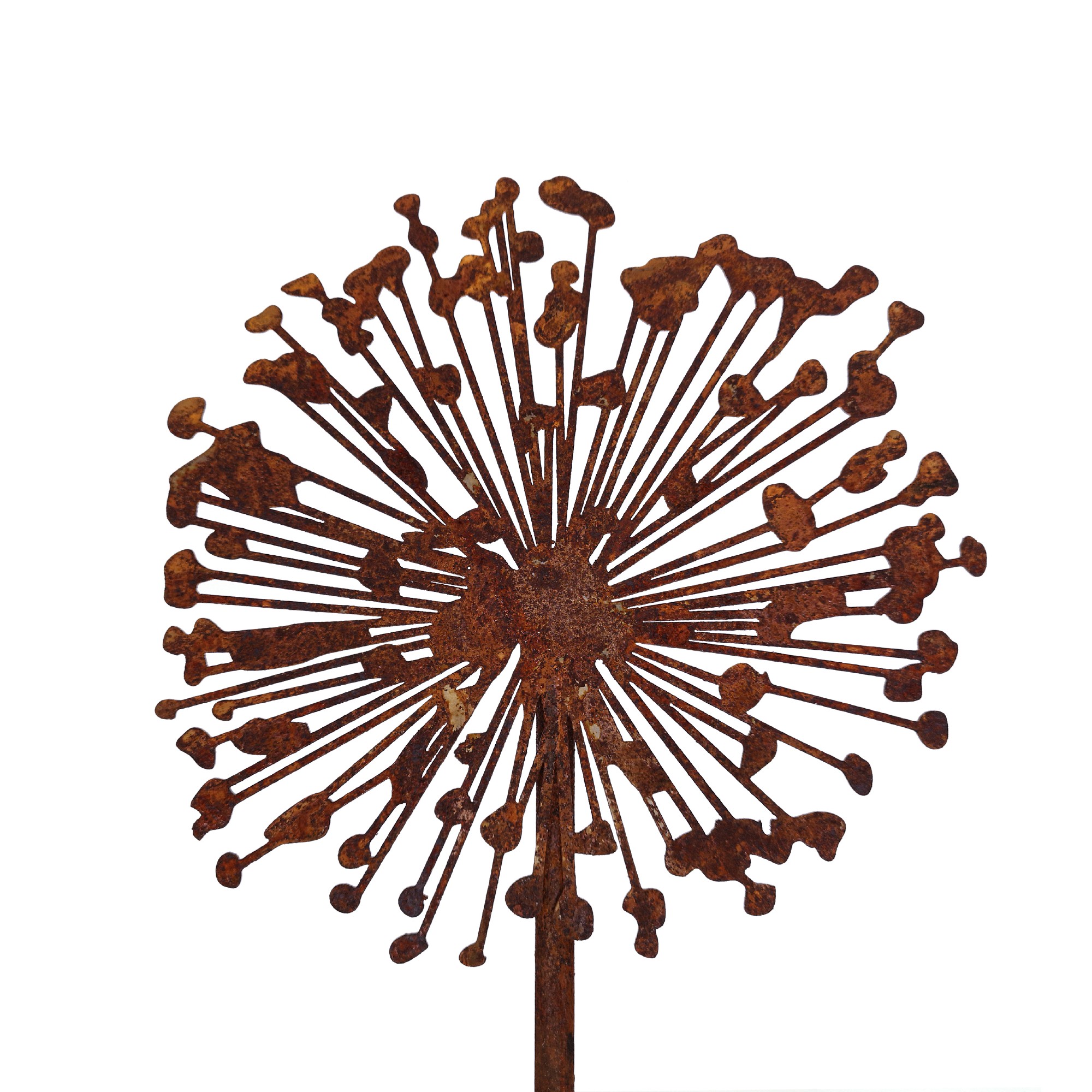 Gartenstecker 'Pusteblume' aus Eisen, H 100 cm, B 25 cm günstig bestellen