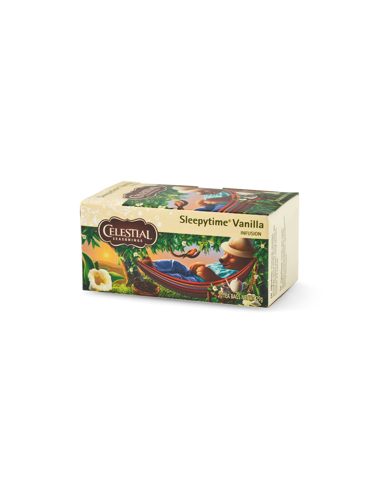 Celestial Herbal Vanilla - Te | Koffeinfri. 20 teposer.