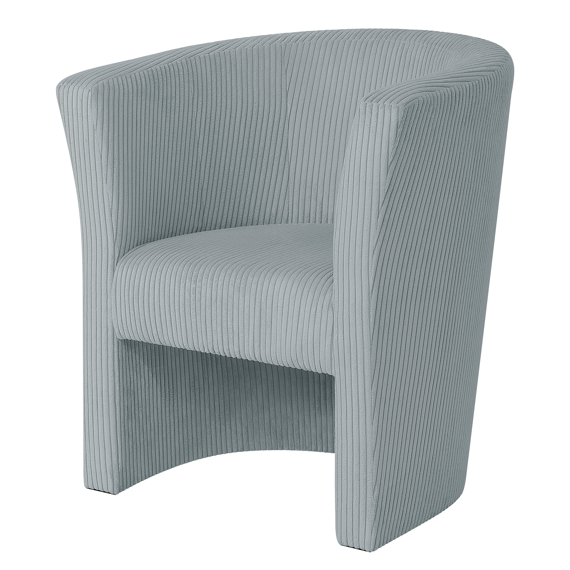 Cocktailsessel - mint - Cord - 76 cm hoch