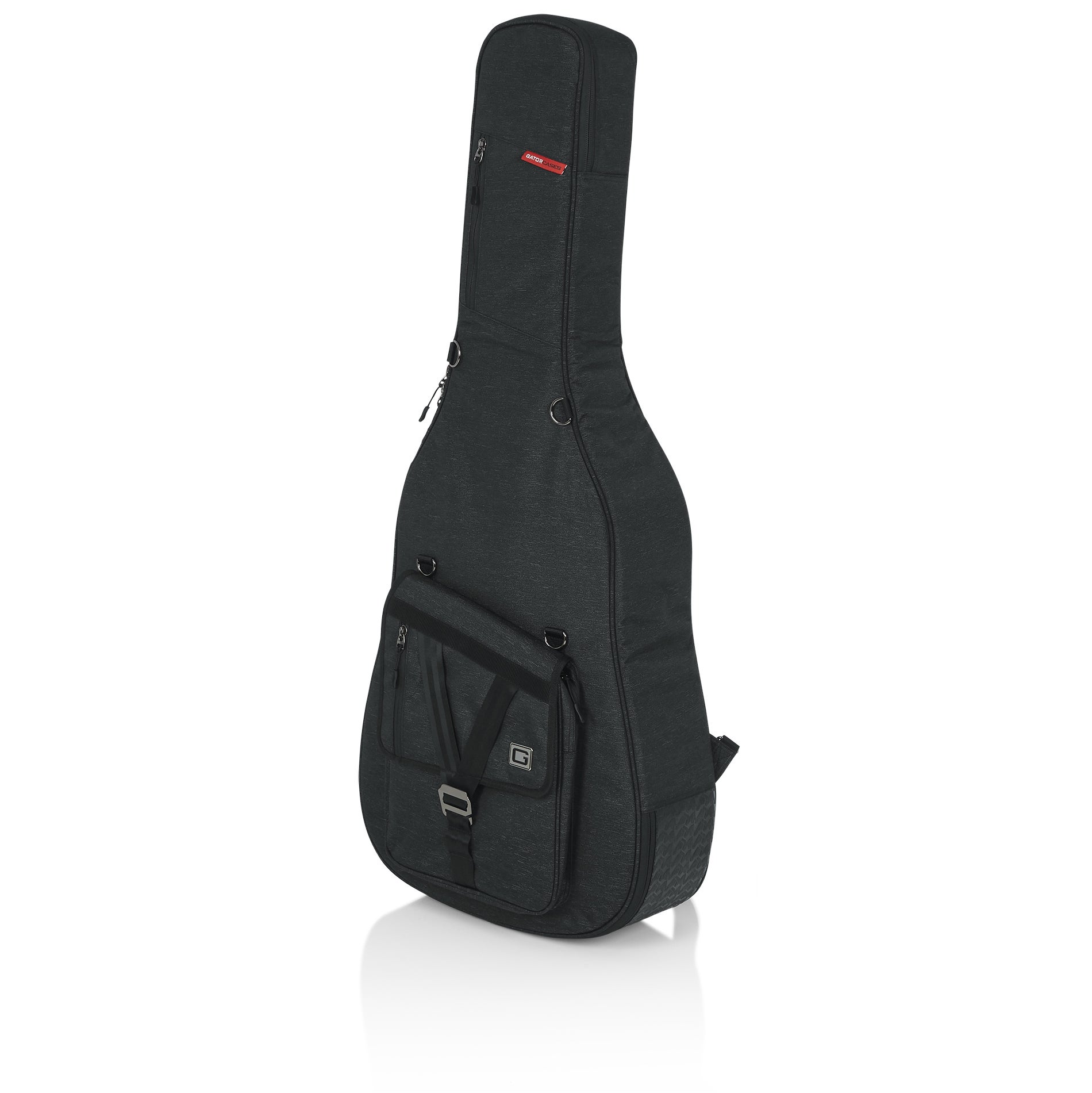 Gator Cases GT-JUMBO-BLK Black Transit Bag For Jumbo Acoustics gitaren