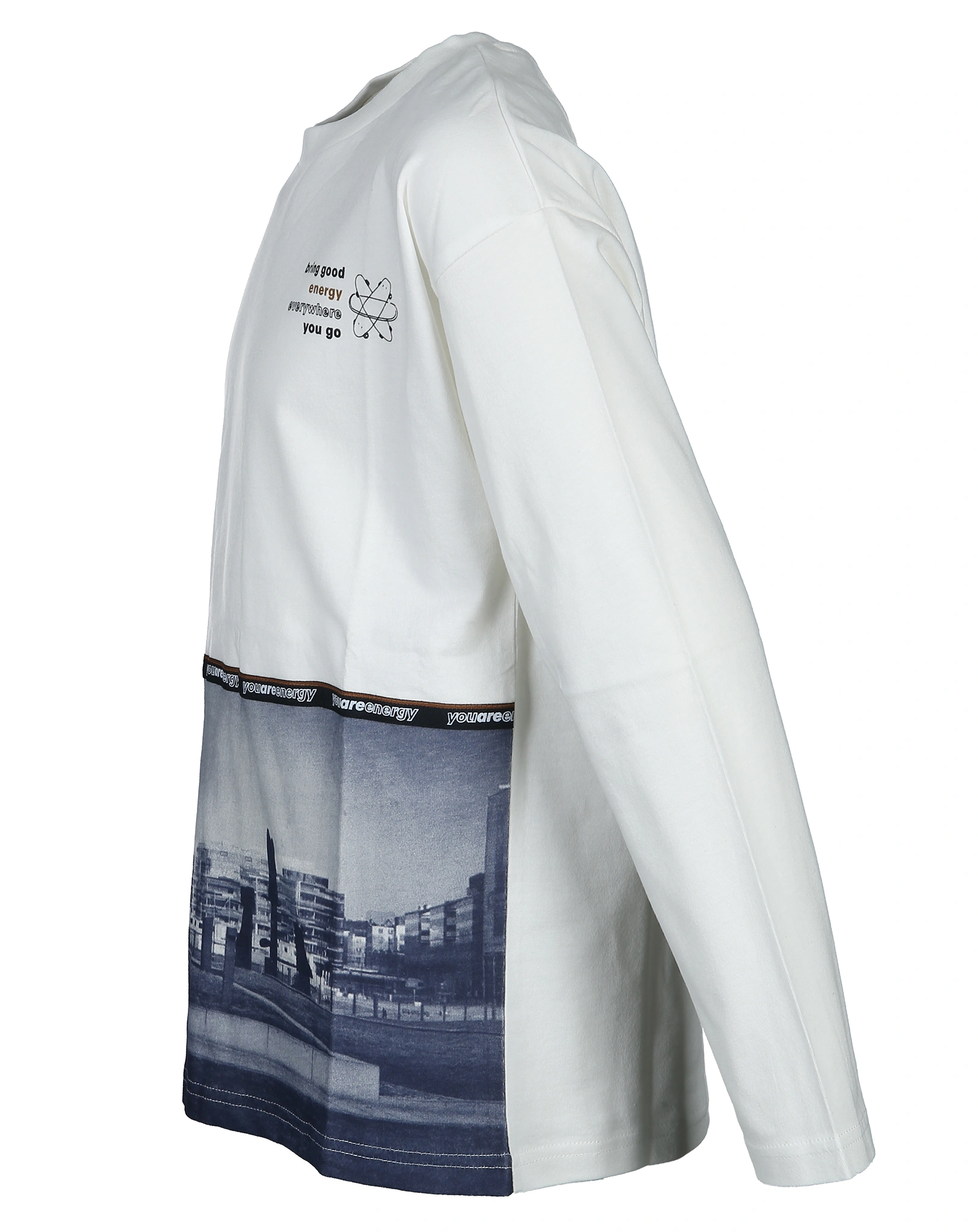Langarmshirt ENERGY in weiß