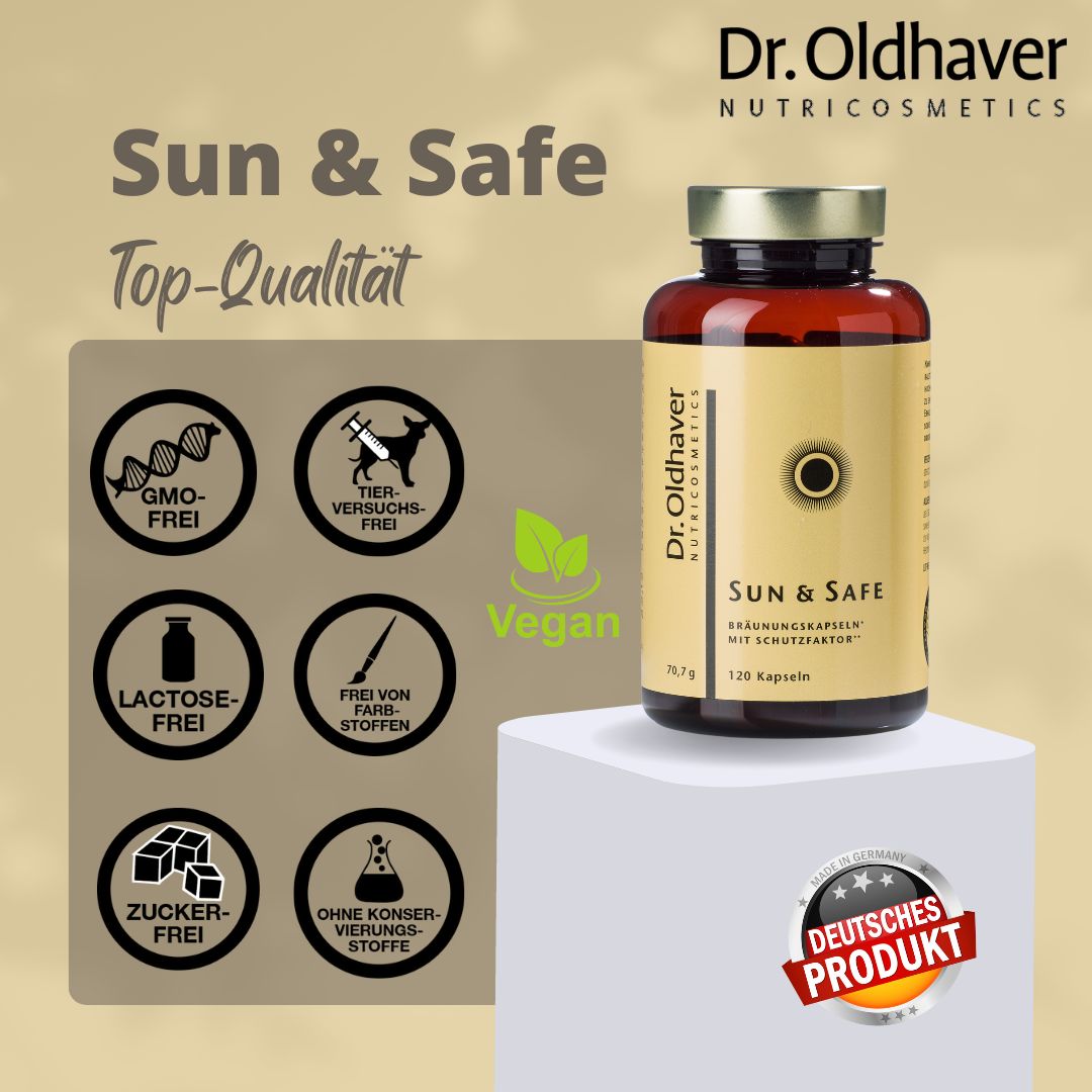 Dr. Oldhaver Sun & Safe Bräunungskapseln