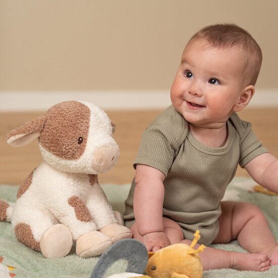 Little Farm Peluche Vache   de               Little Dutch