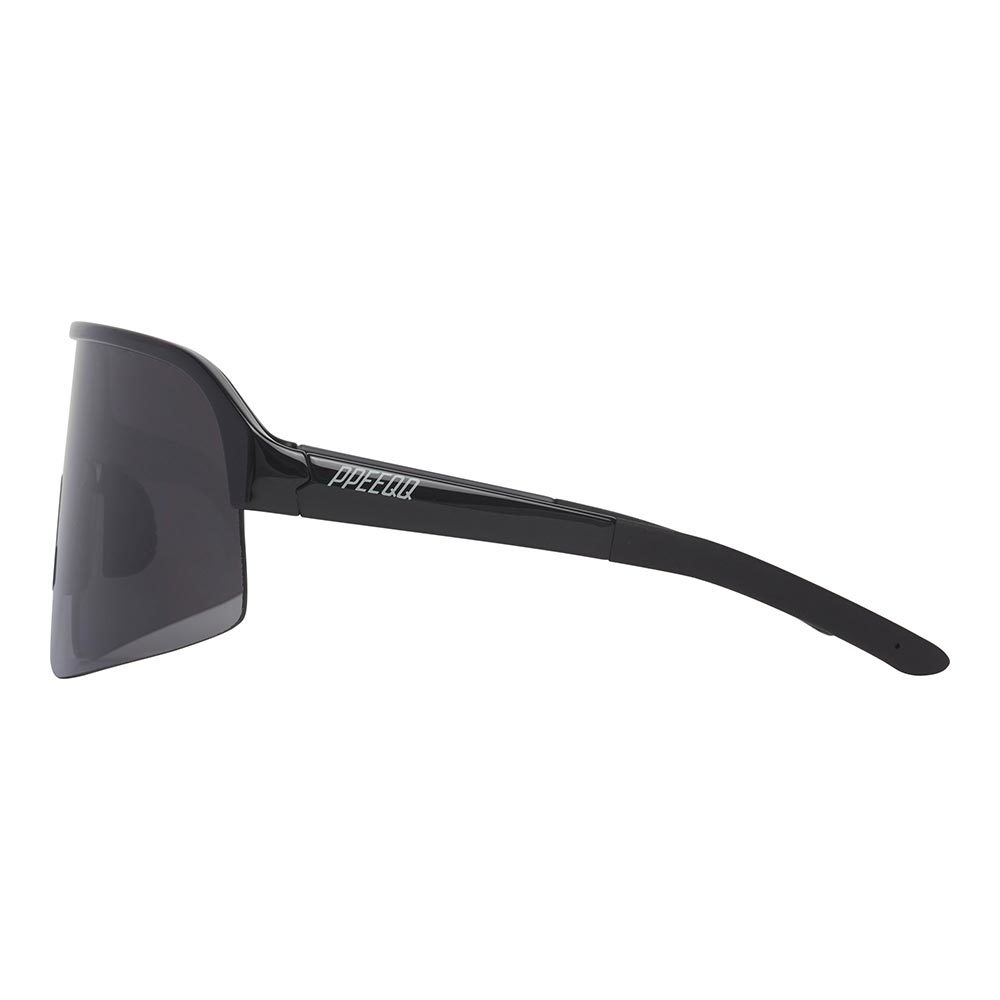 ppeeqq Model-I Photochromic Fietsbril Glanzend Zwart met Smoke Lens