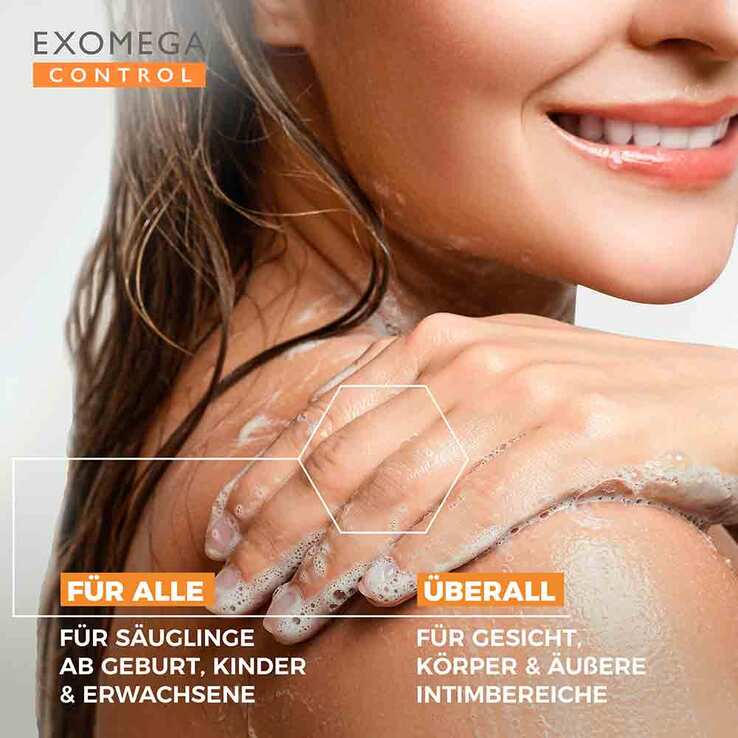 A-Derma Exomega Control Duschöl rückfettend, 1 l