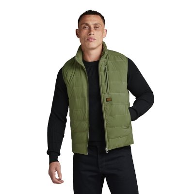 Doudoune sans manche homme Foundation Liner Vest VERT G-STAR