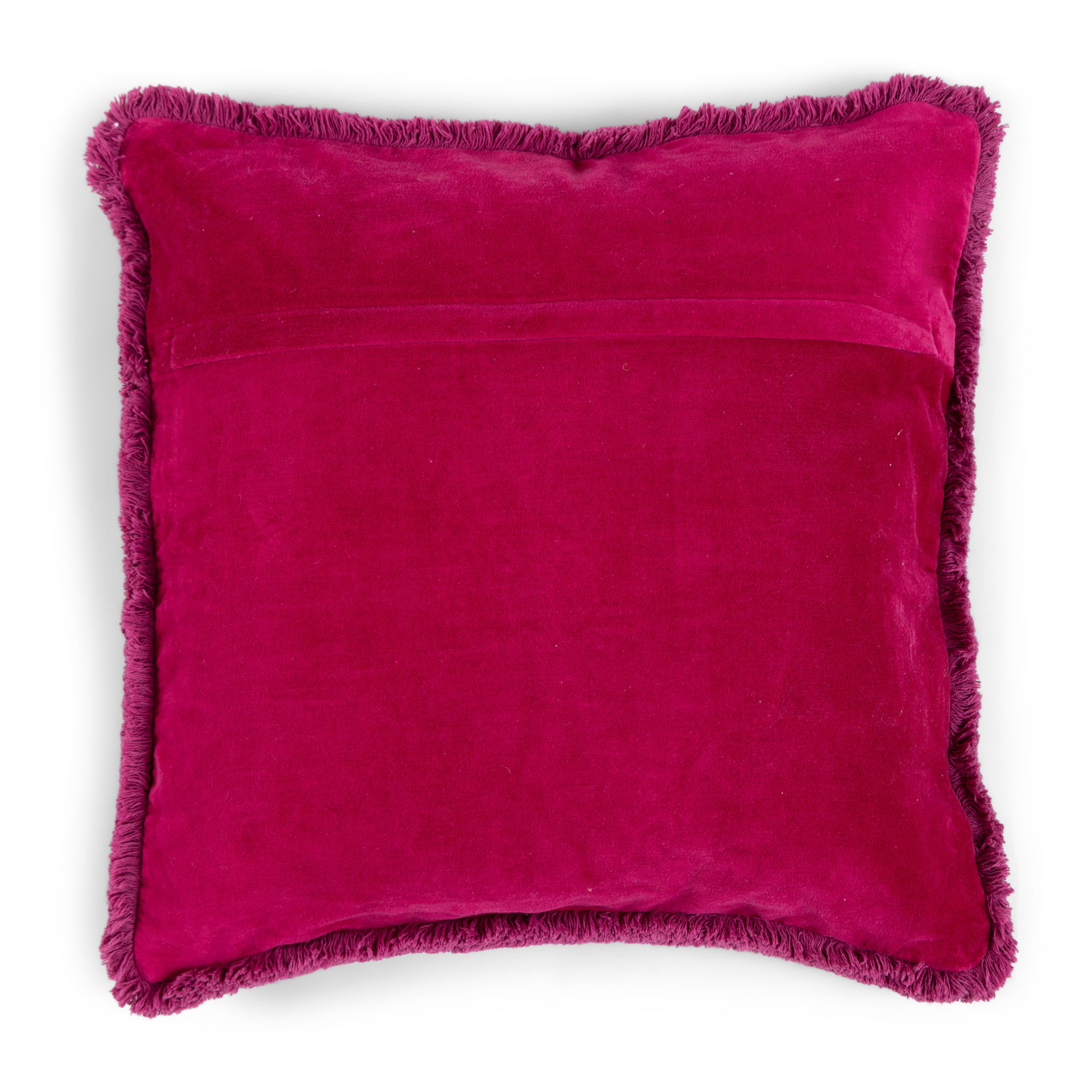 Sierkussen Velvet 45x45 cm burgundy
