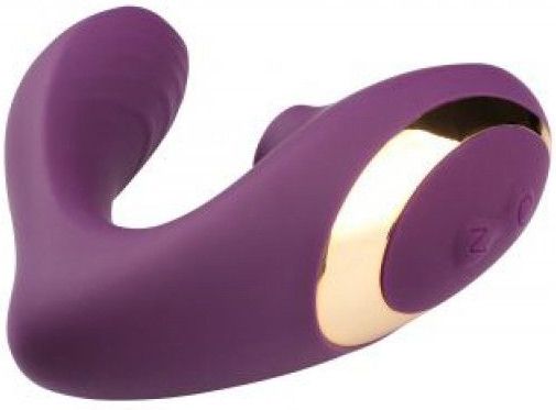 Didi - Double Orgasm - Partner & Luchtdruk Vibrator - Paars