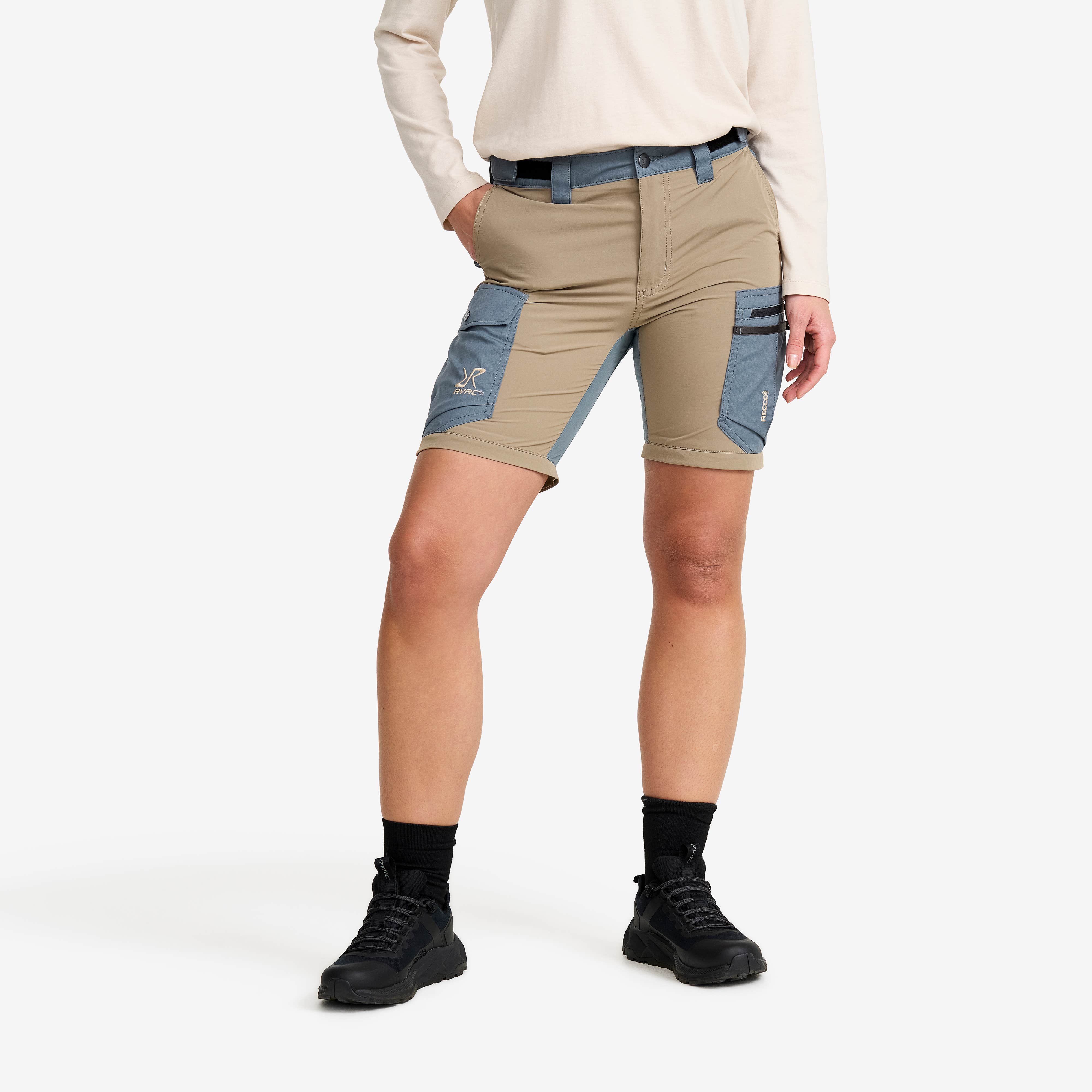 Rambler Lightweight Zip-off Pants Dame Stormy Weather/Brindle