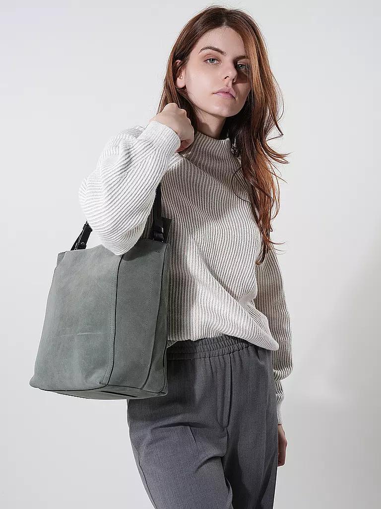 LIEBESKIND BERLIN Ledertasche - Hobo CHUDY Medium  dunkelgrün