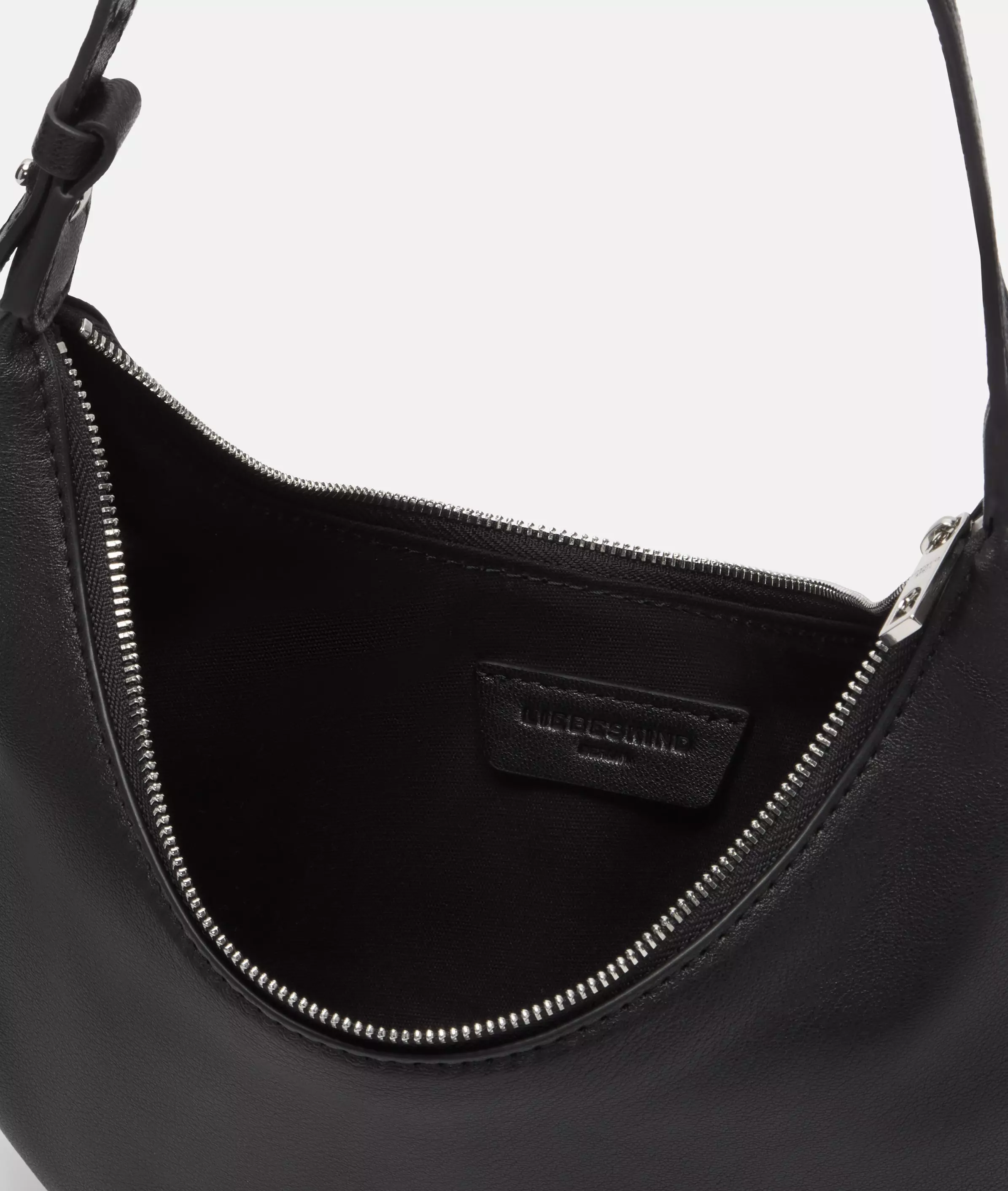 Hobo Small hobo bag made from naturally grained leather