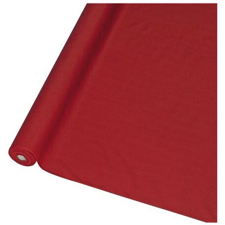 Nappe non tissé coloris bordeaux - Rouleau de 25 mètres