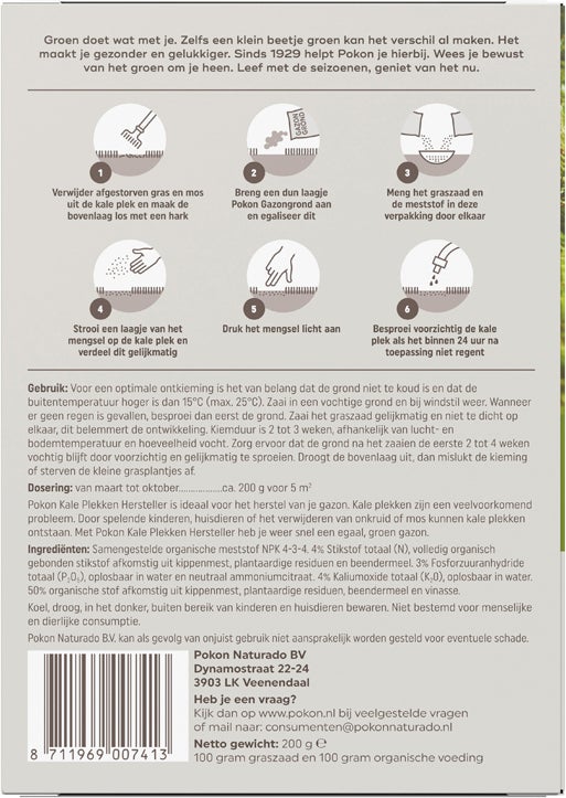 Pokon kale plekken hersteller 200 gr