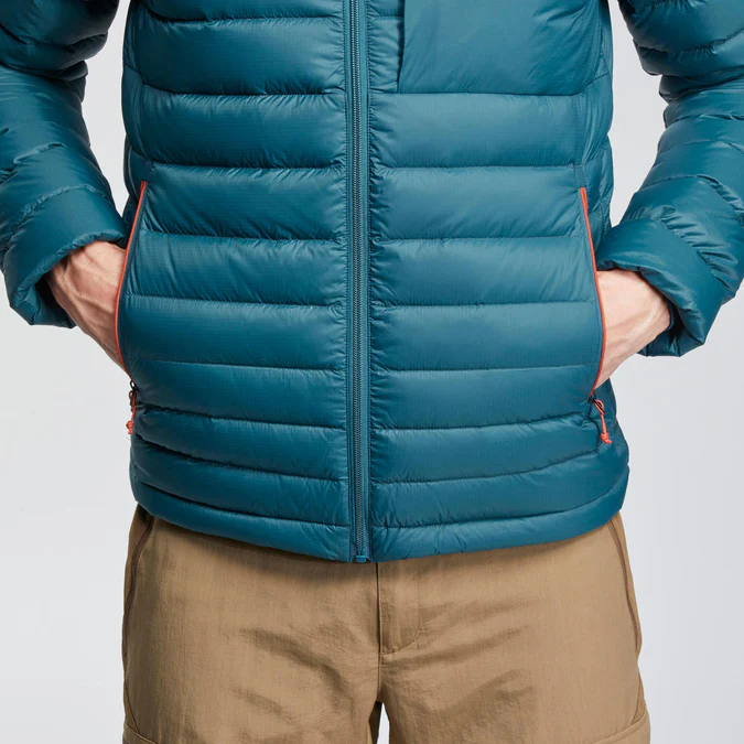 Decathlon Forclaz - Jaqueta Forclaz masculina para montanhismo e mochilão, acolchoada e com capuz - MT500 - -10°C