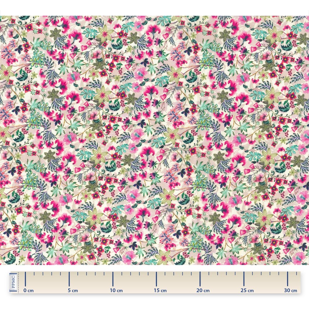Coupon Tissu 50 Cm Printanier