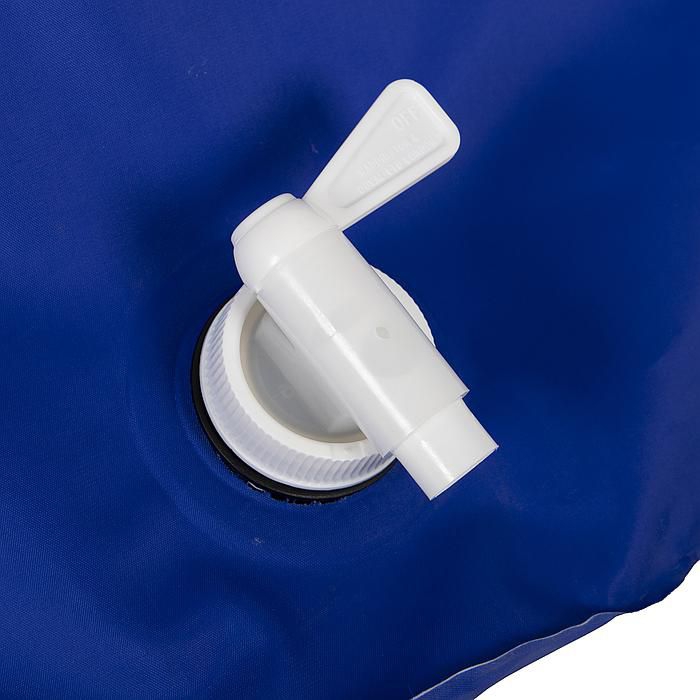 Bo-Camp Wassersack mit Lasche faltbar blau